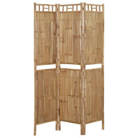 Miniatyr av produktbild för Rumsavdelare 3 paneler bambu 120x180 cm