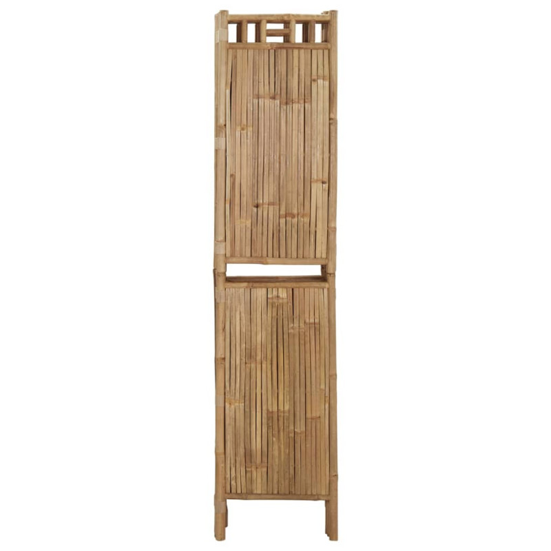 Produktbild för Rumsavdelare 5 paneler bambu 200x180 cm