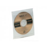 Produktbild för CD-Ficka självh med klaff 5/fp