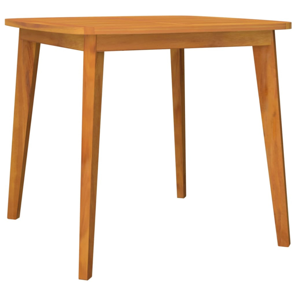 Produktbild för Trädgårdsbord 85x85x75 cm massivt akaciaträ