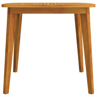 Produktbild för Trädgårdsbord 85x85x75 cm massivt akaciaträ