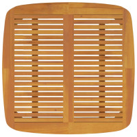 Produktbild för Trädgårdsbord 85x85x75 cm massivt akaciaträ