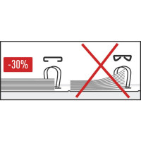 Produktbild för Häftapparat LEITZ 5523 FC 40 ark blå