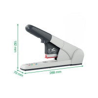 Produktbild för Blockhäftare LEITZ 80 ark silver
