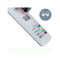 Produktbild för Blockhäftare LEITZ 80 ark silver