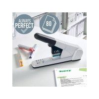 Produktbild för Blockhäftare LEITZ 80 ark silver