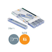 Produktbild för Häftklammerkassett LEITZ K6 26/6 5/fp
