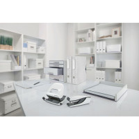 Produktbild för Häftapparat LEITZ WOW 5502 30ark pärlvit