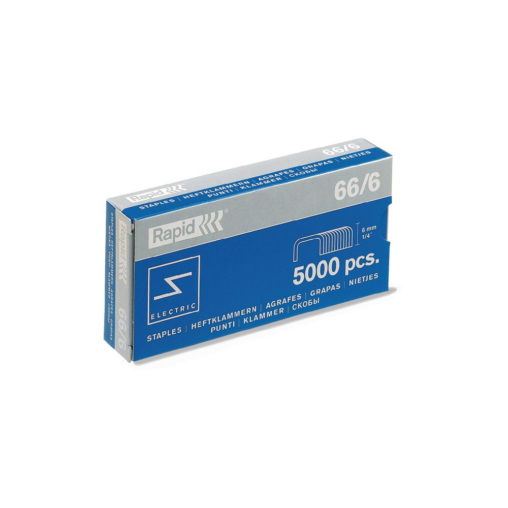 Produktbild för Häftklammer RAPID 66/6 5000/fp