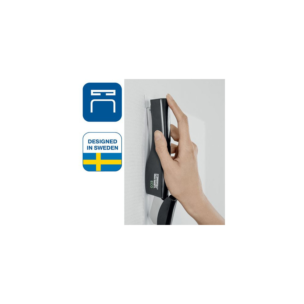 Produktbild för Häftapparat RAPID ECO FX StandUp svart