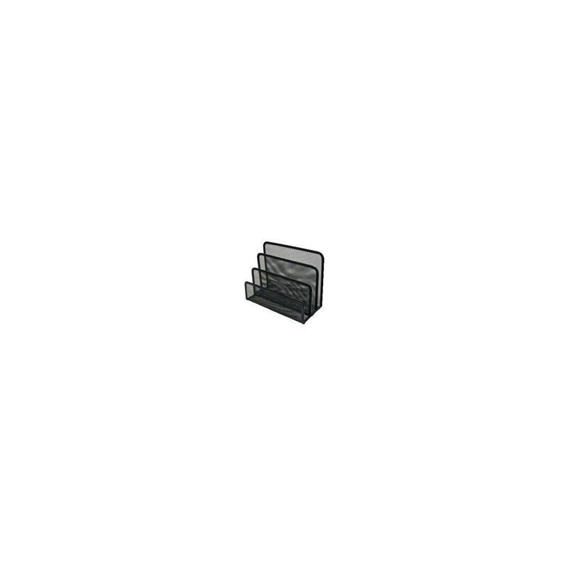 Produktbild för Kuvertställ nät 3-fack svart