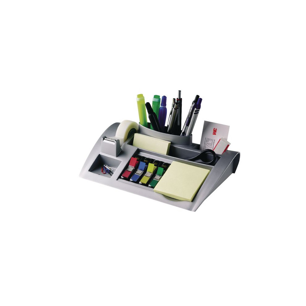 Produktbild för Bordsställ POST-IT Organizer C50 silver