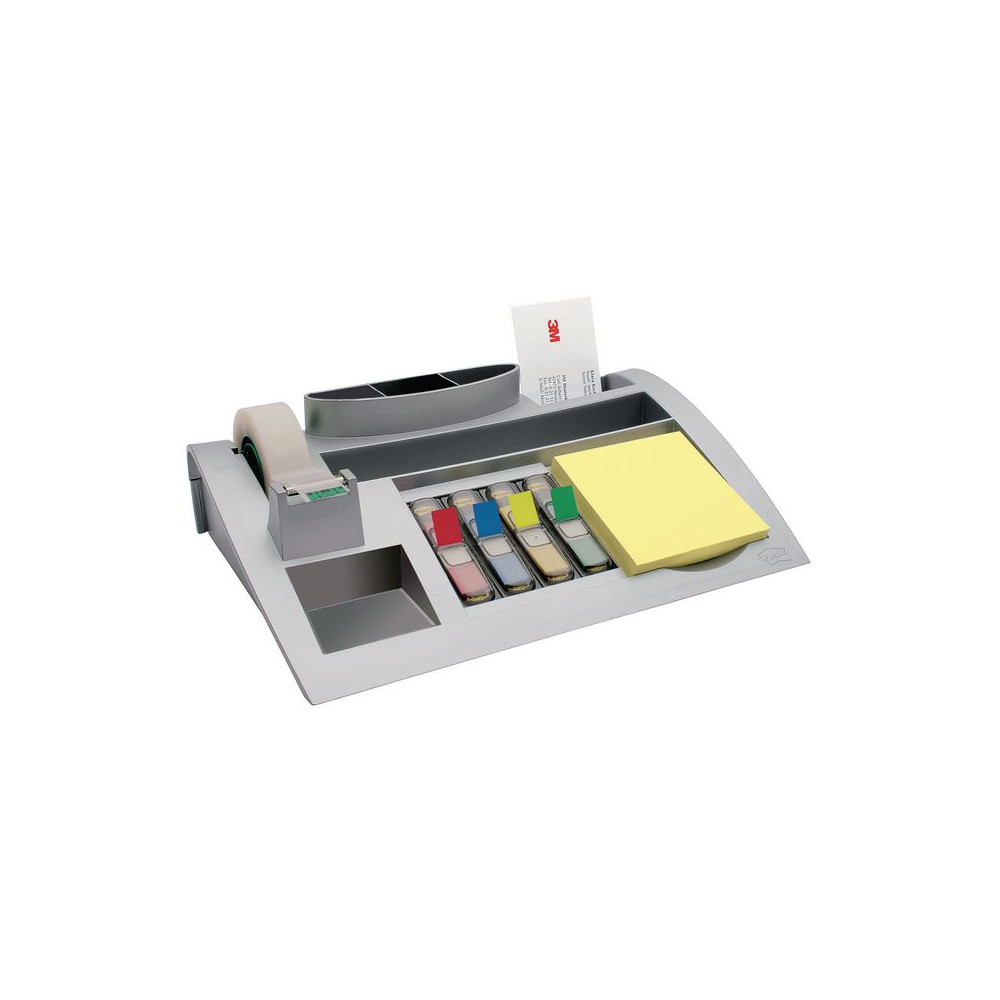 Produktbild för Bordsställ POST-IT Organizer C50 silver