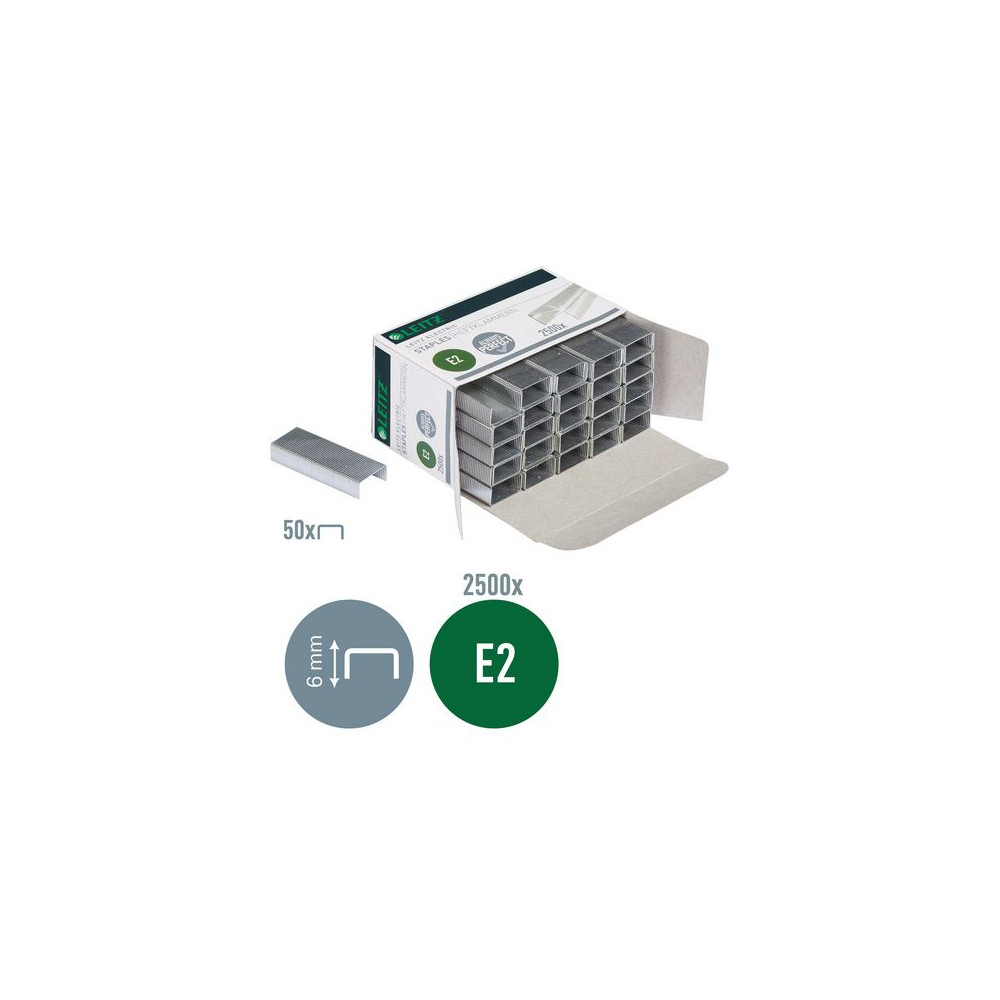 Produktbild för Häftklammer LEITZ E2 2500/fp