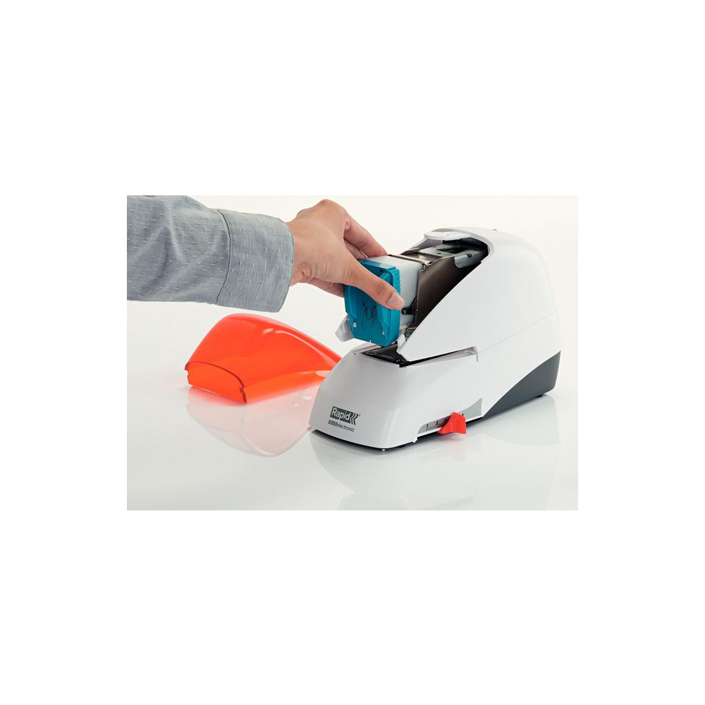 Produktbild för Elhäftare RAPID 5050e silver/orange