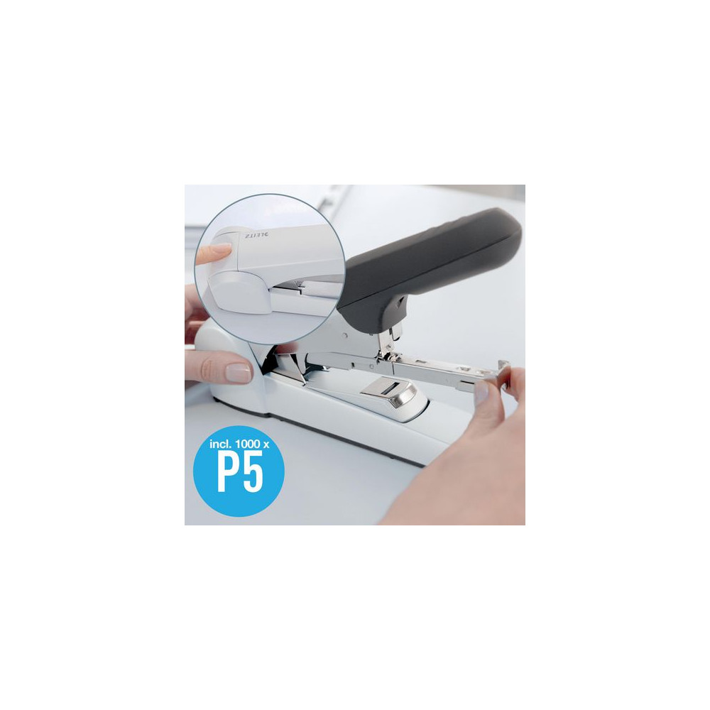 Produktbild för Blockhäftare LEITZ FC5552 silver