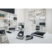 Produktbild för Häftapparat LEITZ WOW 5502 30ark svart