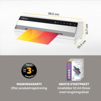Produktbild för Lamineringsmaskin FELLOWES Saturn LX A4