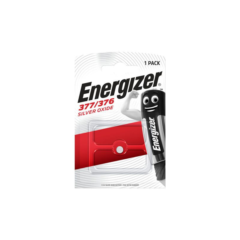 Produktbild för Batteri ENERGIZER Silveroxid 377/376