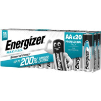 Produktbild för Batteri ENERGIZER Max Plus AA 20/fp
