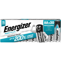 Produktbild för Batteri ENERGIZER Max Plus AA 20/fp