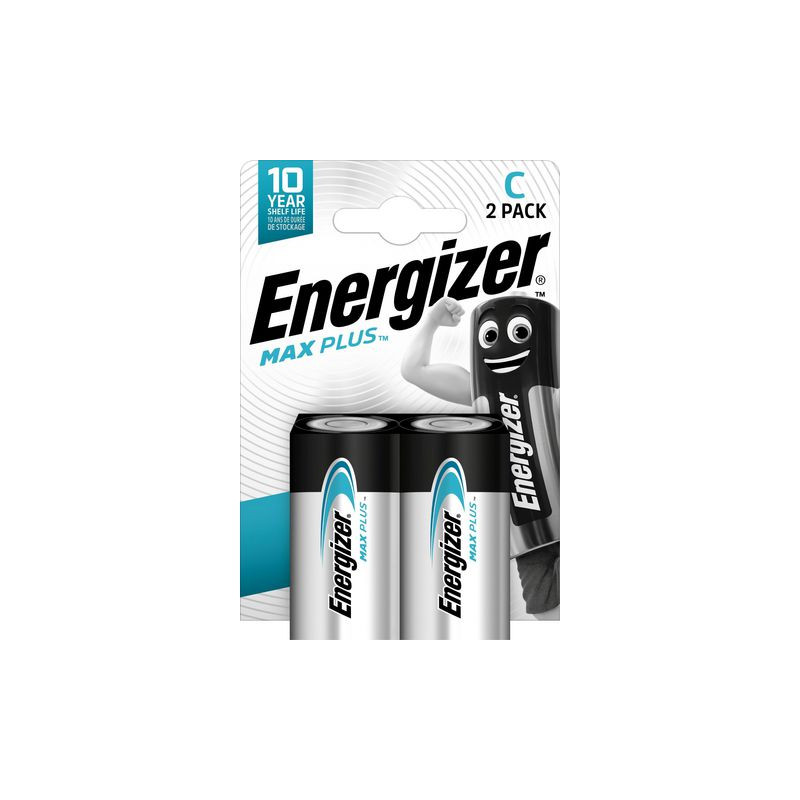 Produktbild för Batteri ENERGIZER Max Plus C 2/fp