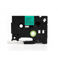 Fighting Line Tape 9mm TZe-721 svart på grön