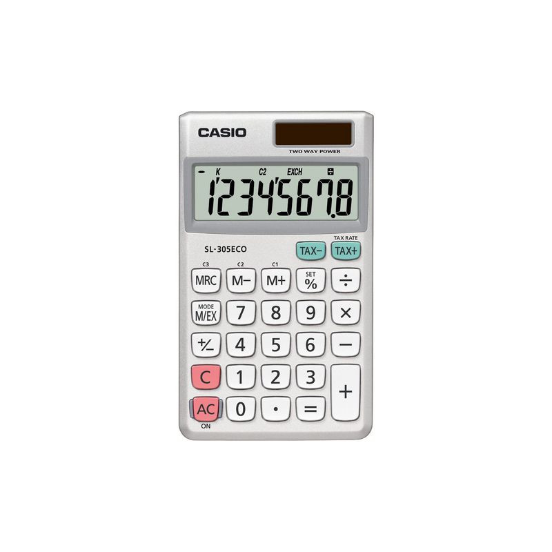Produktbild för Miniräknare CASIO SL-305ECO