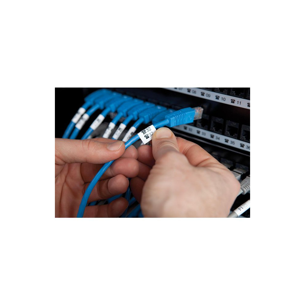 Produktbild för Tape Rhino flex nylon 12mm svart på vit