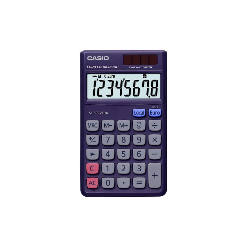 Produktbild för Miniräknare CASIO SL-300VERA