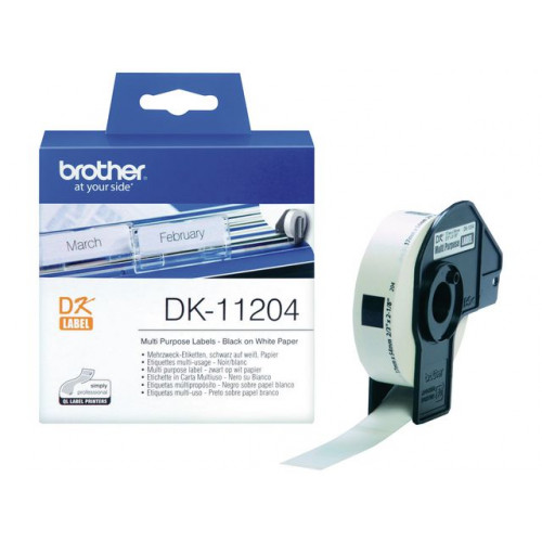 Brother Etikett BROTHER DK11204 17x54mm 400/fp