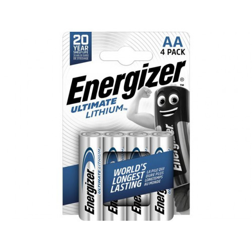 ENERGIZER Batteri ENERGIZER Ultimate AA 4/fp