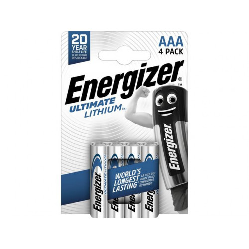 ENERGIZER Batteri ENERGIZER Ultimate AAA 4/fp