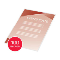Produktbild för Laminat GBC A4 100mic matt 100/fp