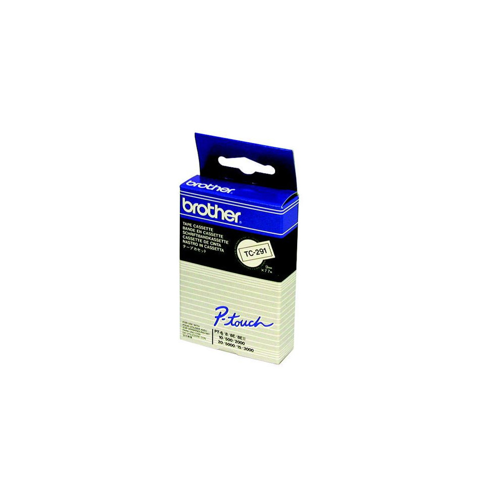 Produktbild för Tape BROTHER TZE541 18mm svart på blå