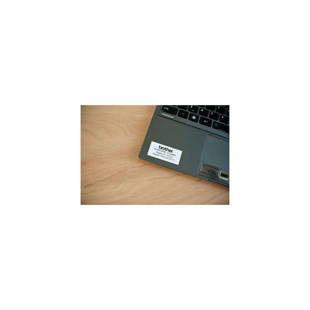 Produktbild för Tape BROTHER TZE261 36mm svart på vit