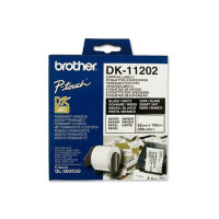 Produktbild för Etikett BROTHER DK11202 62x100mm 300/fp