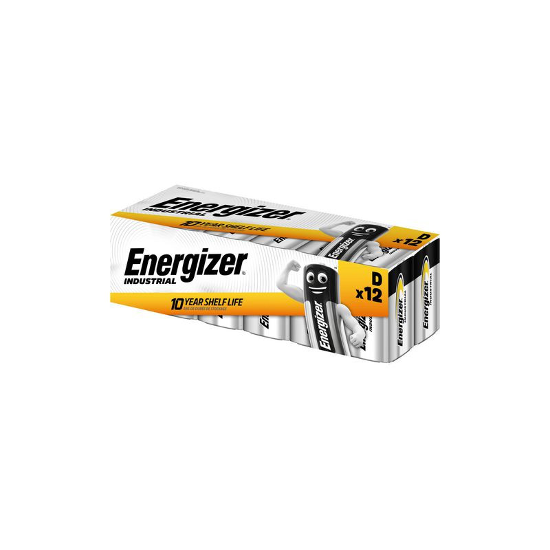 Produktbild för Batteri ENERGIZER Industrial D 12/fp