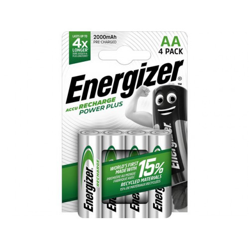 ENERGIZER Batteri Laddbar ENERGIZER P-P AA 4/fp