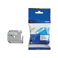 Produktbild för Tape BROTHER MK231 12mm svart på vit