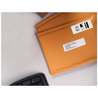 Produktbild för Etikett DYMO LW 89x36mm 520/fp