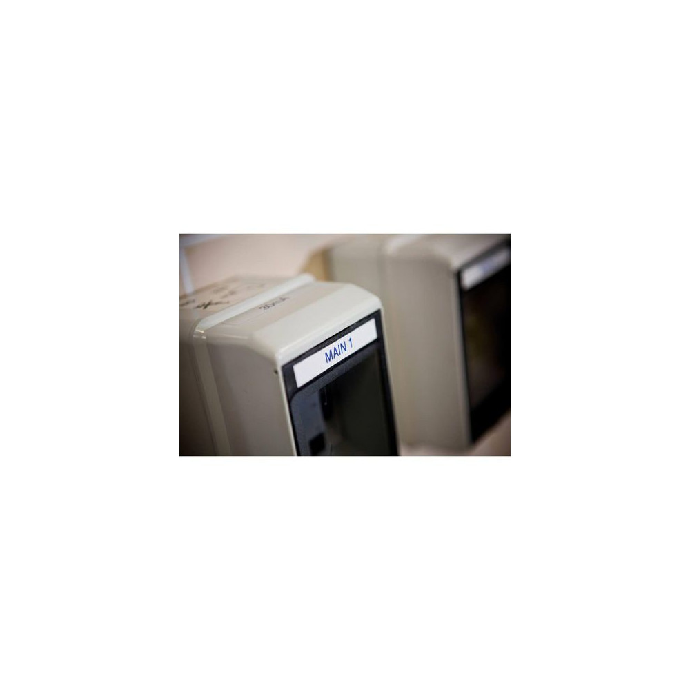 Produktbild för Tape BROTHER TZE233 12mm blå på vit