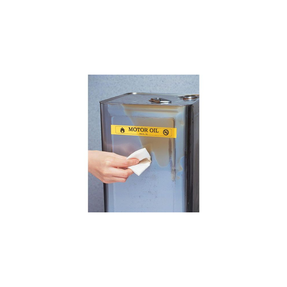 Produktbild för Tape BROTHER TZE651 24mm svart på gul