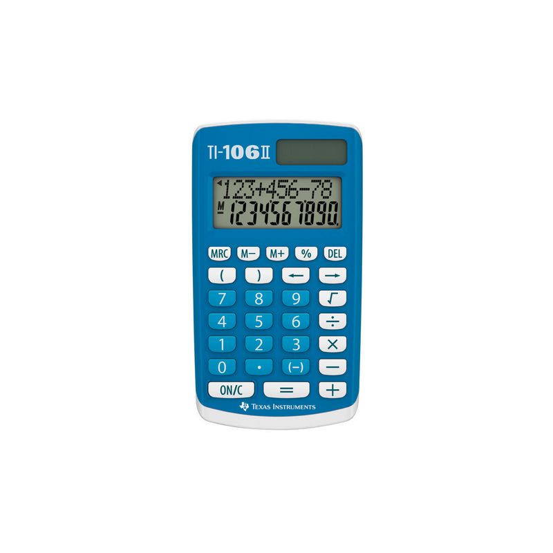 Produktbild för Grundskoleräknare TEXAS TI-106 II