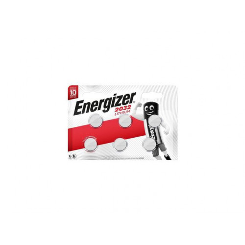 ENERGIZER Batteri ENERGIZER Lithium CR2032 6/fp