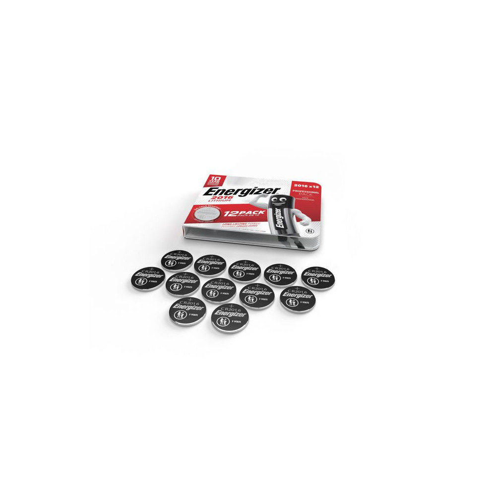 Produktbild för Batteri ENERGIZER Lithium CR2016 12/fp