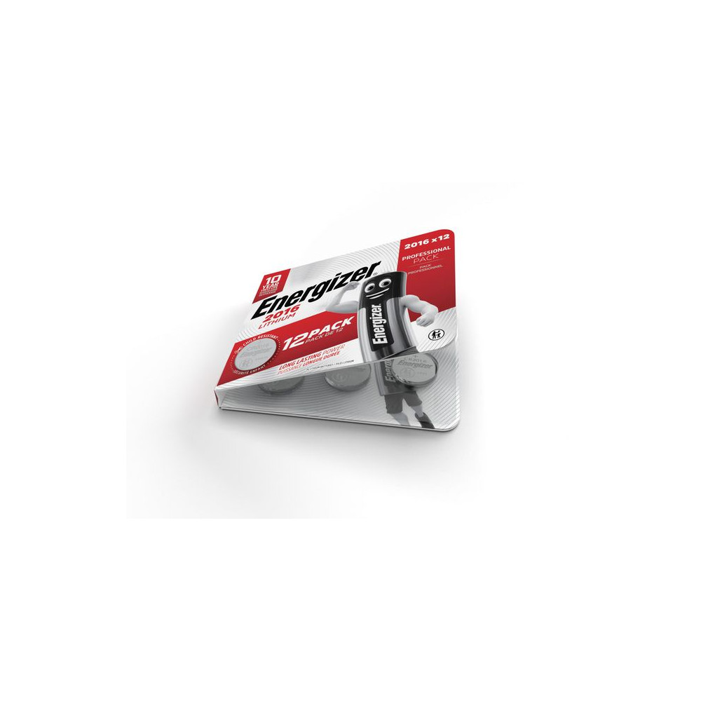 Produktbild för Batteri ENERGIZER Lithium CR2016 12/fp
