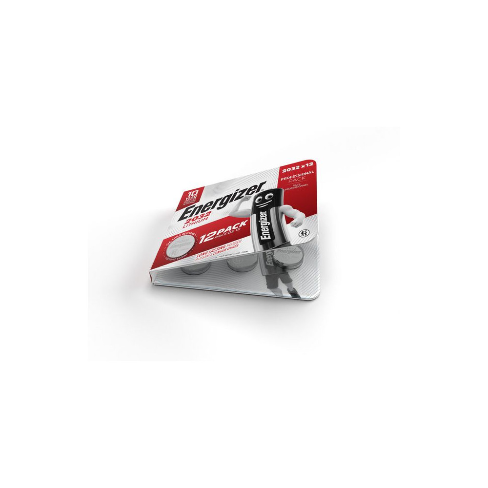 Produktbild för Batteri ENERGIZER Lithium CR2032 12/fp