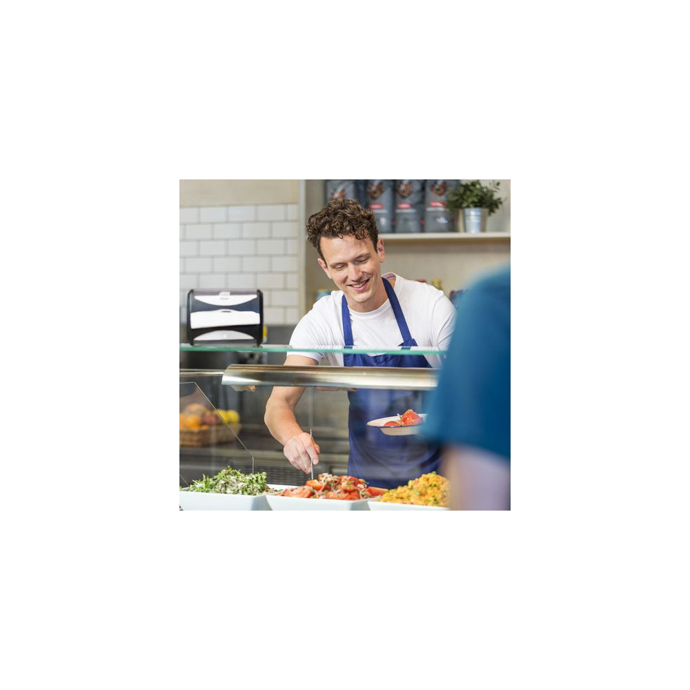 Produktbild för Servett TORK Uni N4 1-lags vit 1125/fp