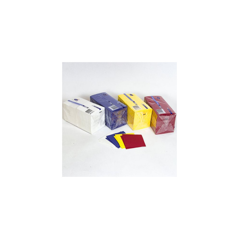 Produktbild för Servett 3-lags 24x24cm vit 250/fp